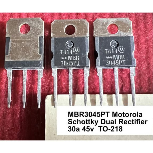MBR3045PT Motorola Schottky Dual Rectifier 30a 45v  TO-218
